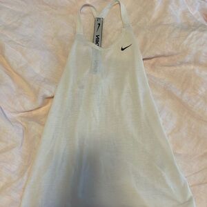 Nike white tank top